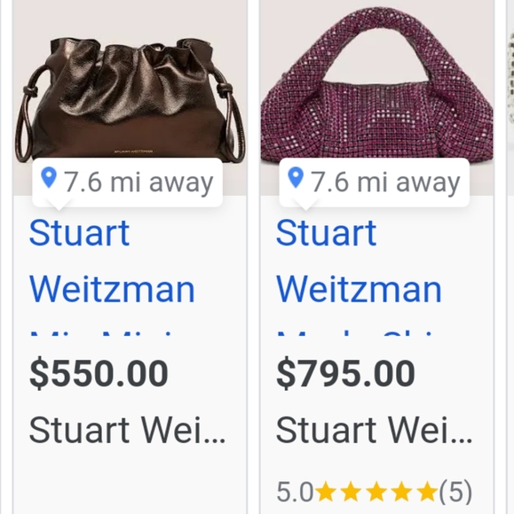 Stuart Weitzman Satin Mini Pill Box Sparkling Embellished ♾️ Infinity 🛍️NWT - Picture 11 of 11